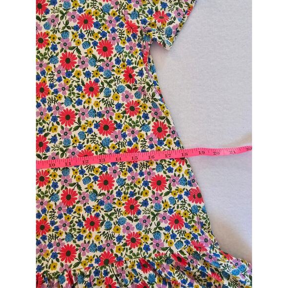 Mini Boden Floral Kids Dress - Multicolor - Picture 15 of 16